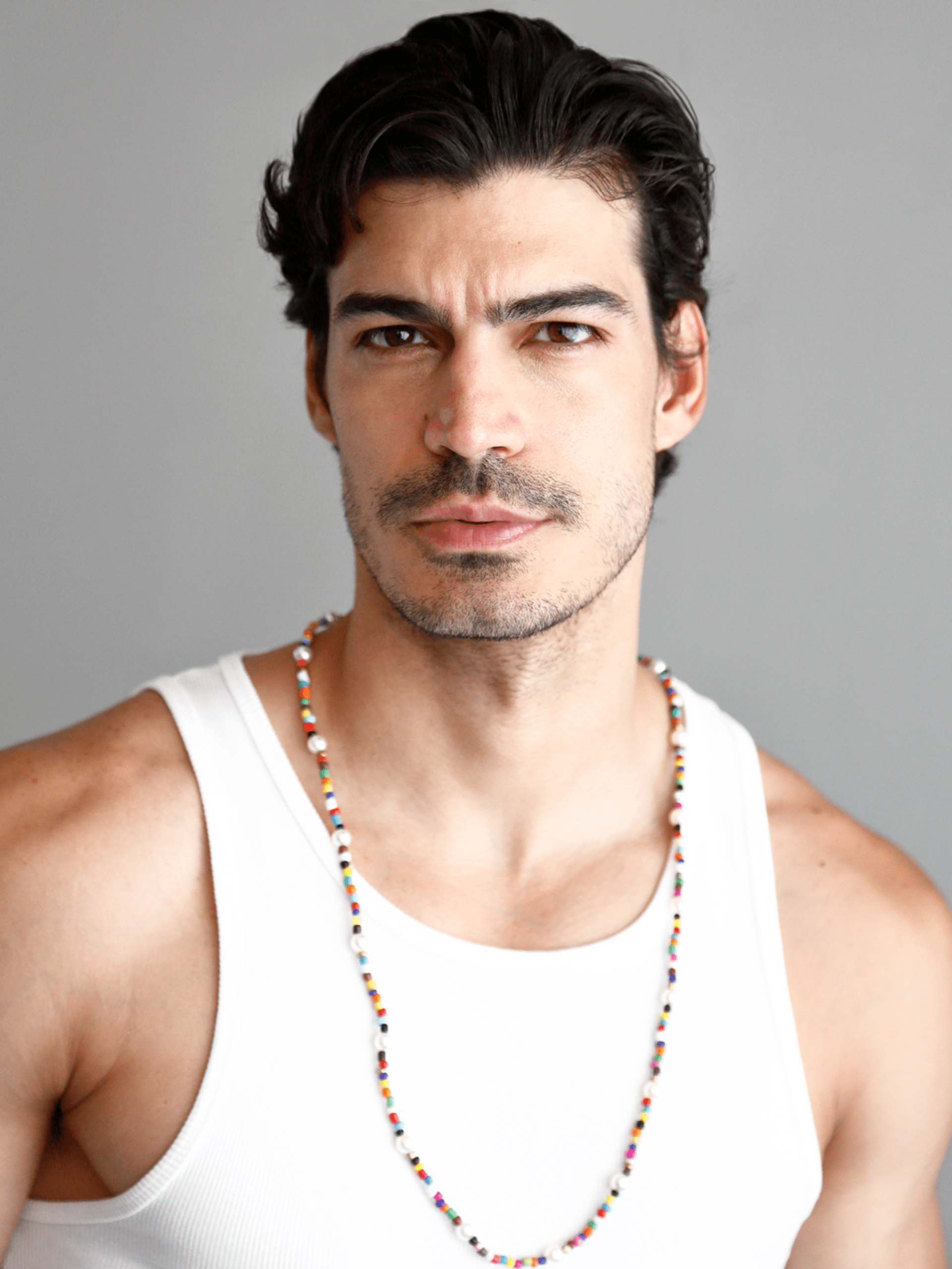collar cuentas y perlas - 4